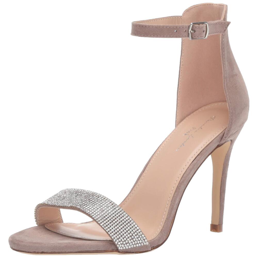 Paradox London Pink Women's Vista Heeled Sandal, Taupe, 6
